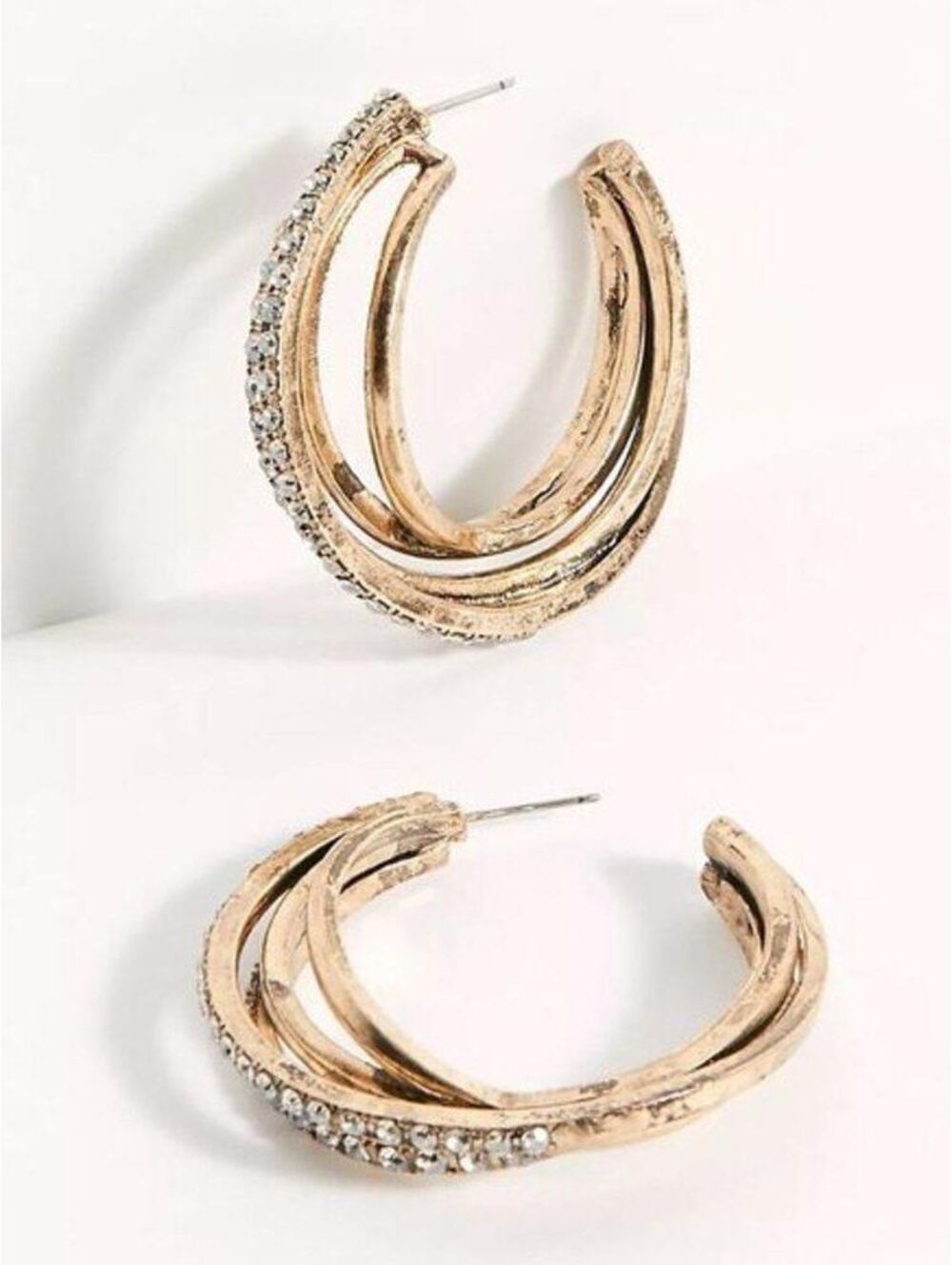 Free People Up All Night Hoop Earrings